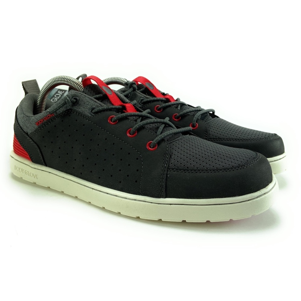Body Glove Men's Tidal Water Resistant Grey Rio Red Hydro Shoes Sizes 8 ~ 13 M